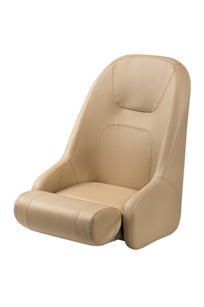 OSCULATI Scaun ergonomic De Luxe cu tapițerie din vinil, bej