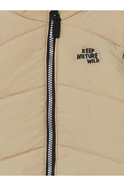 LC Waikiki LCW Kids Hooded Printed Boys Puffer Vest