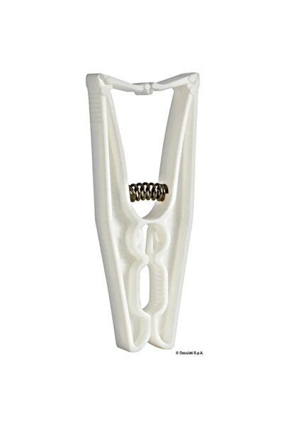 OSCULATI Πλαστικά άγκιστρα για ρούχα, Λευκά