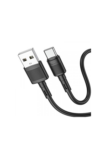 Hoco Cablu Date si Incarcare USB-A - USB-C X83 Victory 60W 1m Negru