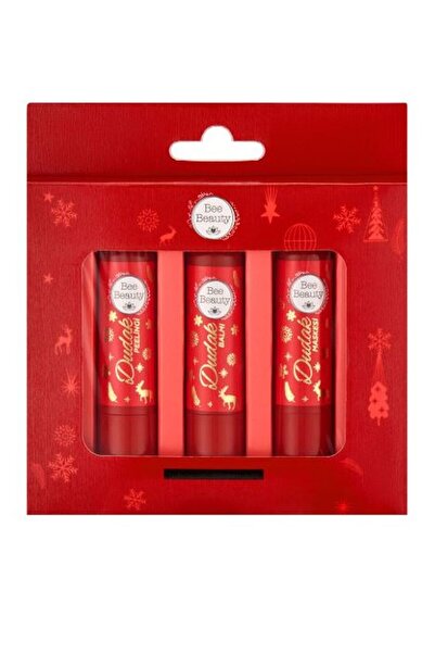 Bee Beauty Dudak Bakım Seti (Dudak Bakım Maskesi 5 gr + Dudak Peelingi 5 gr + Dudak Balmı 5 gr)
