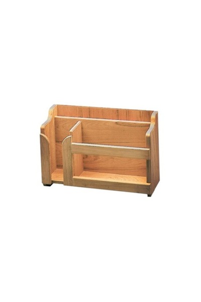 Arc Suport pentru farfurii din lemn de tec 395x152x282 mm,