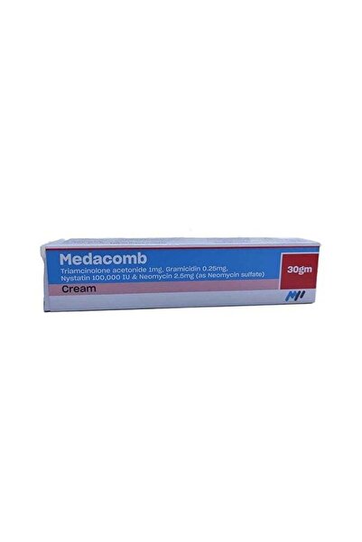 MEDPHARMA MEDACOMB CREAM 30GM