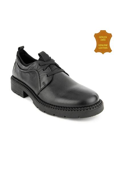 Hush Puppies Kabo 725810 Genuine Leather, Anatomical, Men's Shoes Black