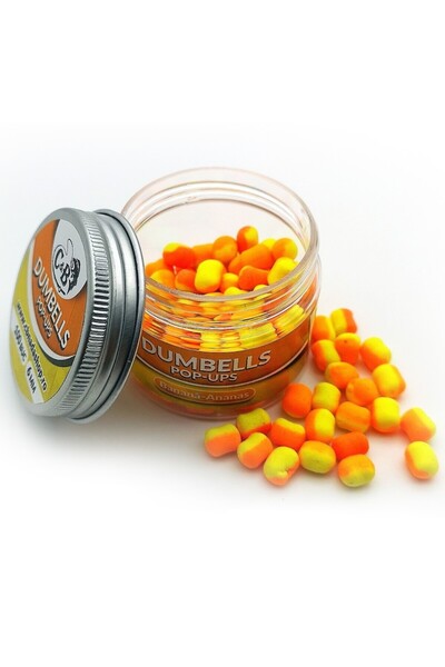 C&B Dumbells Pop-ups, Banana-Pineapple, 6mm