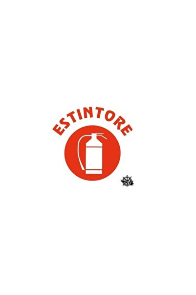 OSCULATI Etichetă pentru stingător de incendiu aprobat CE
