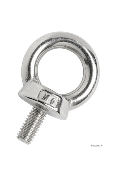 OSCULATI cârlig cu ochi din oțel 12 mm, 2800 kg, 30 mm (39.158.12)