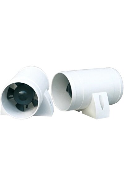 GFN Ventilator din plastic alb în linie pentru motoare și cabine