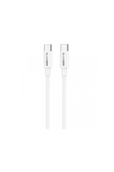 Blue Power Cablu Date si Incarcare USB-C - USB-C BBX44 100W 1m Alb