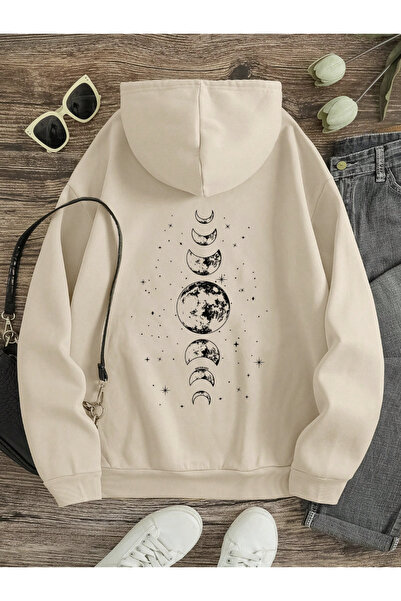 COHERENT Hanorac supradimensionat din bumbac cu glugă, unisex, pentru bărbați...