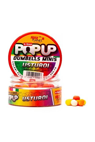 Senzor Planet Pop-up Dumbells Minis, Garlic, 4-5 mm, 10 g