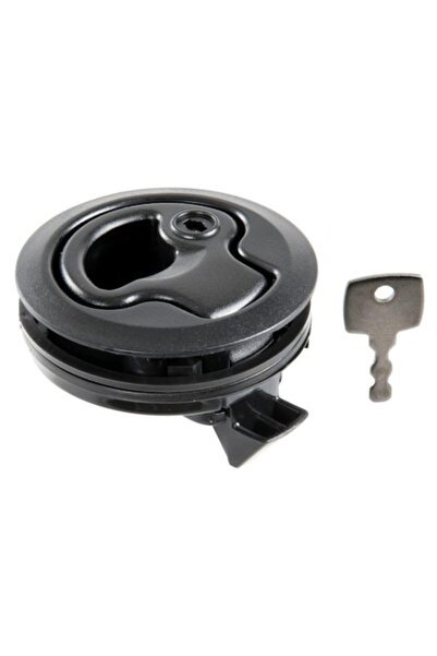 OSCULATI Încuietoare din nailon negru cu opritor de blocare,