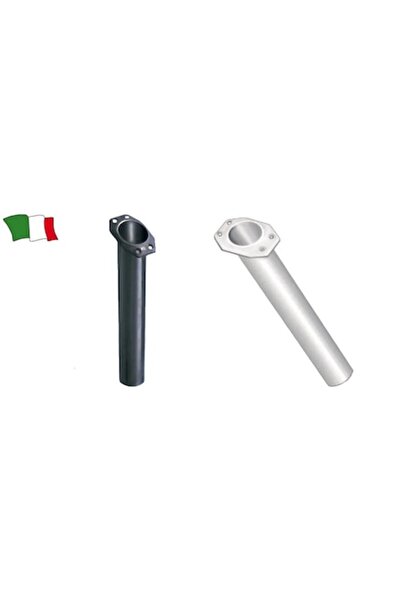 GFN Βάση για καλάμι, επίπεδη τοποθέτηση, ABS, μαύρη