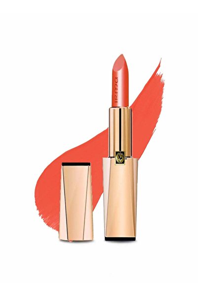 İrma Erma Flower Moisturizing Lipstick - Long-lasting 24h, Coral Red
