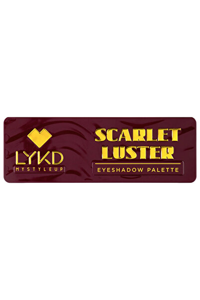 lykd Scarlet Luster Eyeshadow Palette Far Paleti - 958 Scarlet Luster
