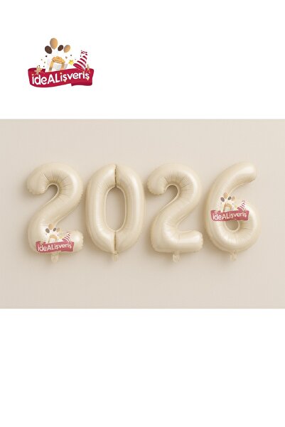 Bkmc Baloane din folie mari de Anul Nou 2026, 34 inch, decorațiuni pentru Anu...
