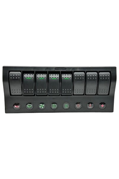 OSCULATI Panou electric PCP Compact cu 8 comutatoare,