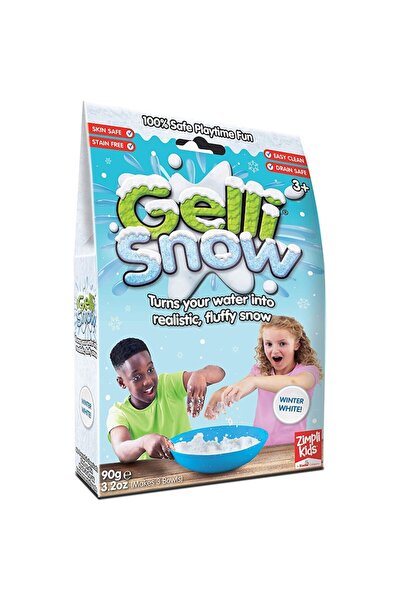 Aqua Beads Artificial snow set for children Gelli Snow Fake Snow White Bumper Pack, 3 packs, 141gr