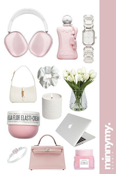 Minnymy Roseluxe Collection Sticker, Çıkartma, Ajanda, Günlük, Planlayıcı, Bu...