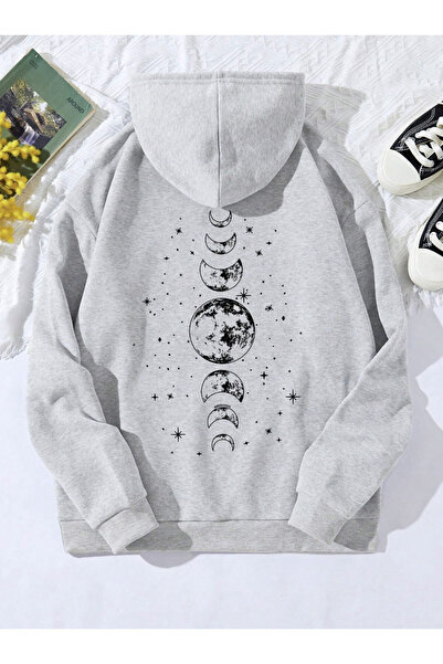 COHERENT Hanorac supradimensionat din bumbac cu glugă, unisex, pentru bărbați...