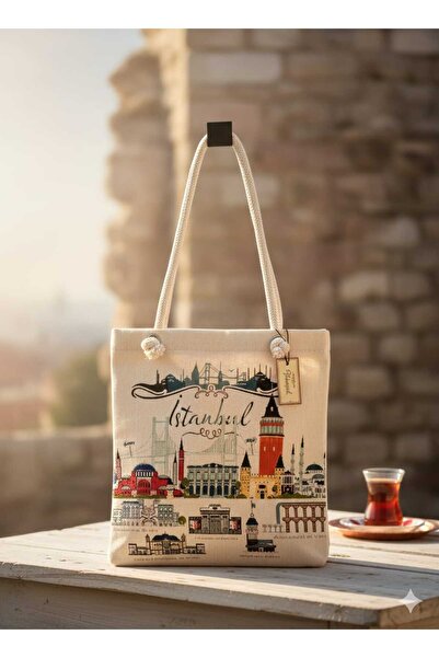 MOONSAND GOBLEN Anadolu, СУМКА НА ПЛЕЧЕ З ТЕМАТИКОЮ СТАМБУЛА (З підкладкою, н...