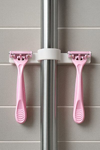 2-Piece Razor Organizer - Bathroom Organizer - Permatic Holder Organizer