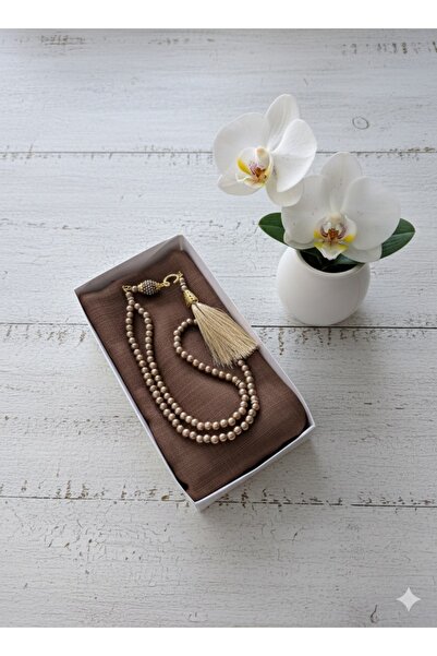 lifestyling Scarf Prayer Beads Set Mevlüt Gift