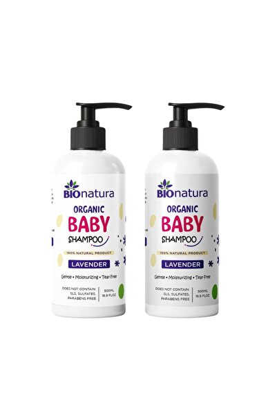 Bionatura Organic Baby Wash & Shampoo – Gentle Foaming 2-in-1, Olive & Coconut Oils, Tear-Free