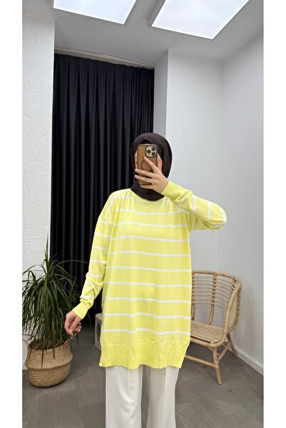 Minharir Bisiklet Yaka Merserize Triko Tunik