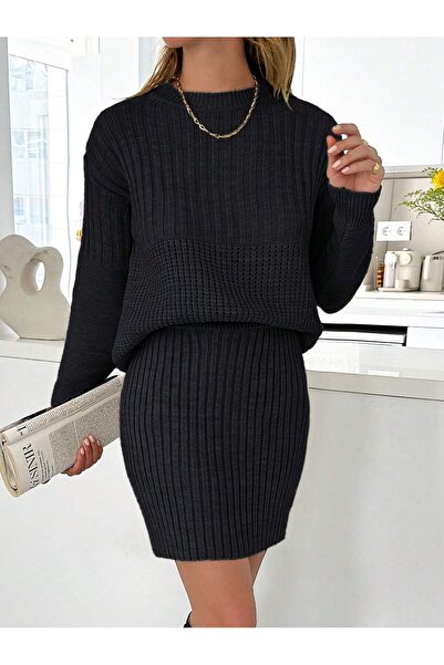 EFENDİX SKIRT KNIT SUIT