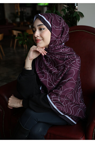 Ms Chose Gül Desenli Soft Pamuk Şal