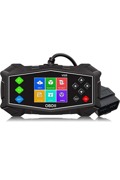 TECHSTAR V529 OBD2 Διαγνωστικό Αυτοκινήτου με Έγχρωμη Οθόνη – Ανάγνωση/Διαγρα...