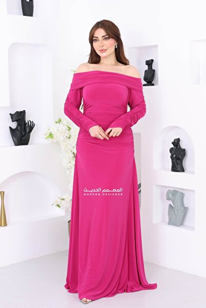 modern designer Soft occasion dress