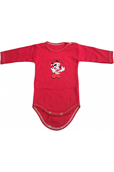 Bubu Kids Creations Body pentru bebeluși cu mânecă lungă Craciun - Fabricat î...