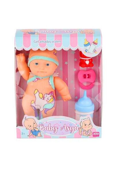 Luminoo KÜÇÜK HANIMEFENDİ ASYA BABEK BİBERONLU VE ÖZEL TASARIMLI KIYAFETLİ