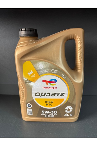 TOTAL Quartz Ineo Htc 5W-30 Motor Yağı 4 Lt Düşük SAPS Yüksek Sıcaklık Perfor...