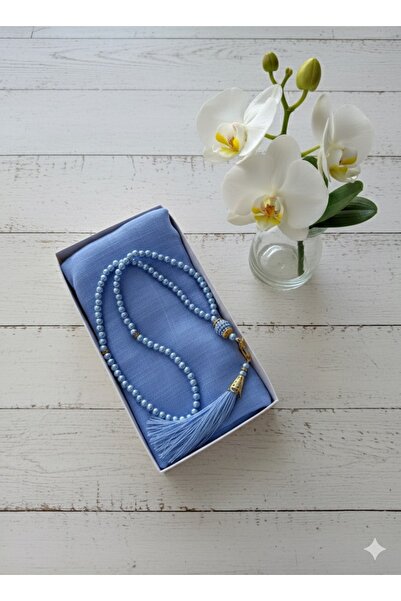 lifestyling Scarf Prayer Beads Set Mevlüt Gift