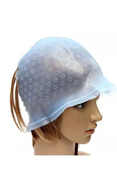 The comprehensive house غطاء تظليل مثقب قابل لإعادة الاستخدام لصبغ الشعر - أزرق