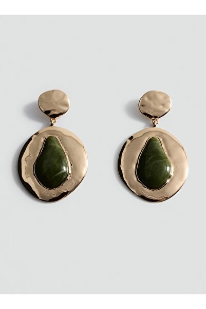 Vi store Çelik MNG Reçine Küpe