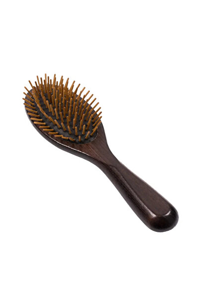 Keller Thermally treated oval brush with hornbeam wood bristles, massage and detangling function