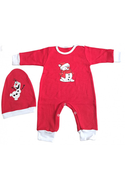 Bubu Kids Creations Baby jumpsuit and hat - Made in Romania