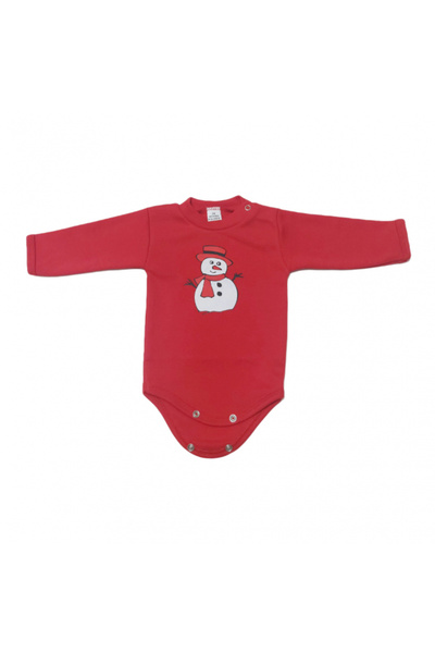 Bubu Kids Creations Body pentru bebeluși cu mânecă lungă Craciun - Fabricat î...