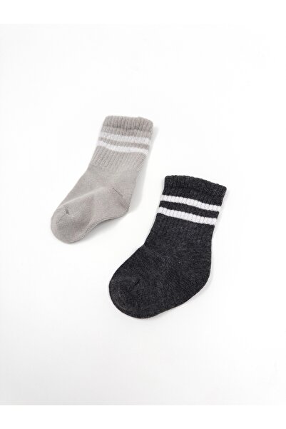 KARAMİLA 2-Pack Baby Socks Stitch-Free