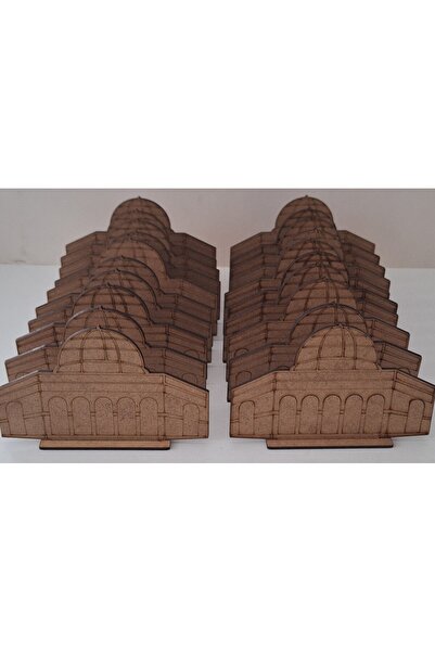 Ebrulisler 20 نموذجًا لمسجد الأقصى، لوحة خشبية، نشاط ديني، دورة مدرسية، مجموع...