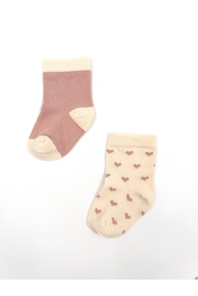 KARAMİLA 2-Pack Baby Socks Stitch-Free