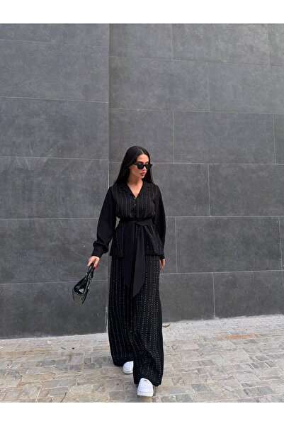 Lunedemode Midnight Elegance Gömlek & Pantolon Takım