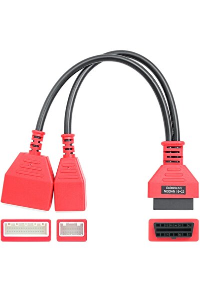 TECHSTAR Cablu adaptor OBD2 pentru Nissan 16 + 32 pini