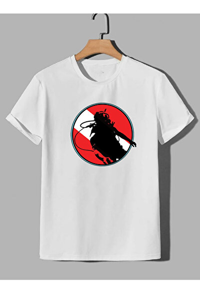 aytok tekstil مطبوع تي شيرت للرجال والنساء برقبة دائرية مطبوع تي شيرت أسود تي...