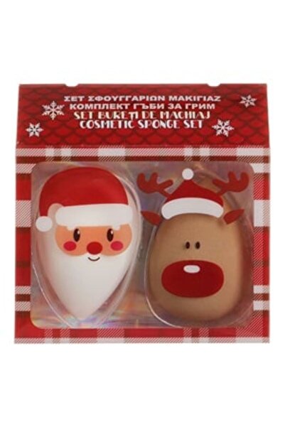 OEM Christmas Makeup Sponges 4x6cm-2 pcs