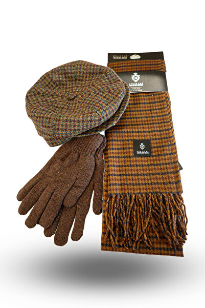 BASIC Beret, Scarf, Gloves Set